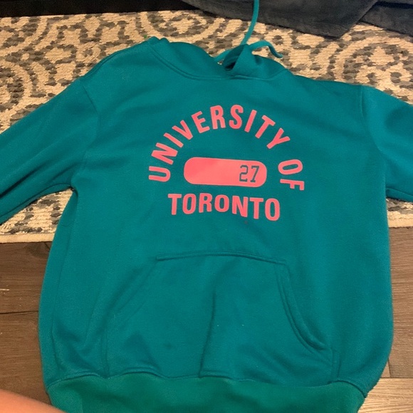 Turquoise hoodie - Picture 1 of 1
